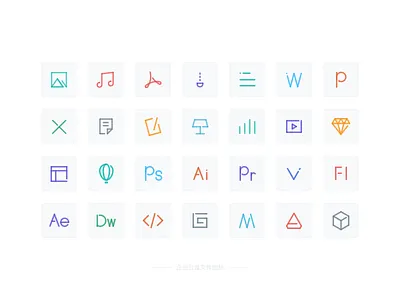 File Type icon icon ui