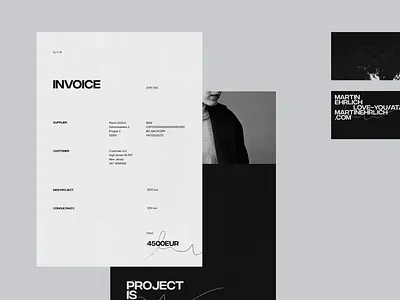 Portfolio '19 – Collaterals behance brand branding business card business card design business cards businesscard clean design illustration invoice invoice design invoice template logo minimal portfolio portfolio site print print design typogaphy