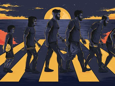 Life cycle branding design dribbble illustration poster vector