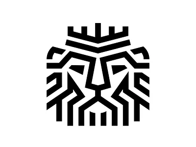Lion illustration lion logo symbol vector