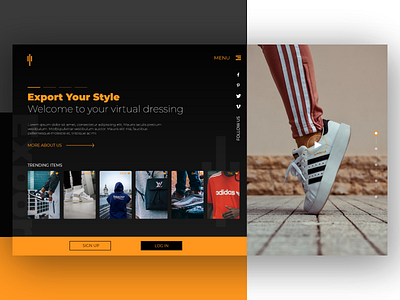 Hype Beast Community adidas application community design desktop flatdesign homepage hype hypebeast logo nike product prototyping sneakers ui ux webapp webdesign
