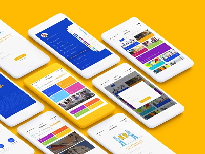 Access Work - Mobile Application app ui ux