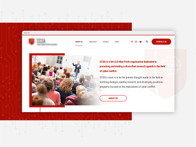 Website Corporate Design concept corporate corporate design design header module photo red ui ux web website