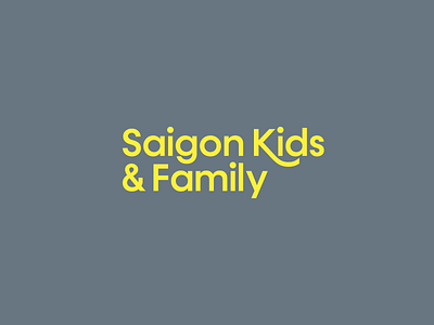 Saigon Kids & Family branding illustration letter logotype mark photo symbol type