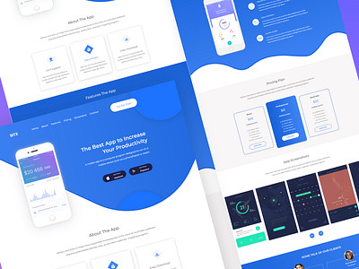 BITX | Best App to Increase Your Productivity branding design currencies dribbble best shot financial app financial technology financial website graphic design landing page concept landing page design mobile app design mobile ui design product design productivity ui ux design user experience design user interaction user interface design visual design wallet app webdesign