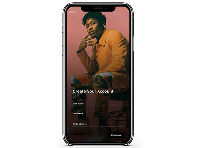 Login Screen Essence Festival dailyui login login page