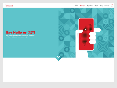 Contact iamrobert - WIP design ui web