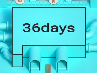 36 Days of Type 2019 / Morse Code 36 days of type 3d animation c4d cinema4d loop typography typography c4d