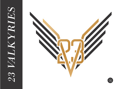23 Valkyries 23 23 valkyries band classic rock logo rock band valkyries wings