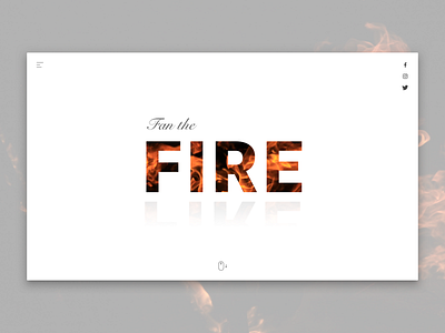 Fan the Fire art blaze creative design design inspiration element fire flame flames heat hot reflection shot sketch sketchapp ui ui trends ux ux trends