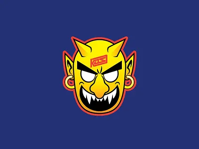 Mask 2 devil illustration mask vector