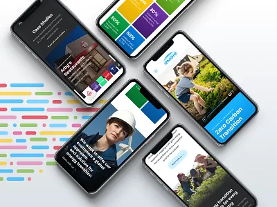 Energy Company Pitch Mobile design desktop energy green home page home page design homepage homepage design mobile power responsive ui ui design web design