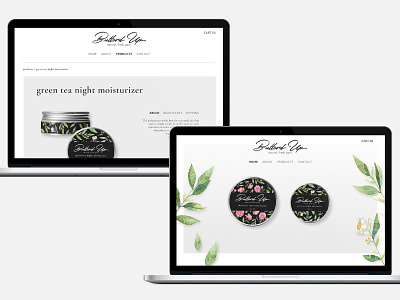 Butterd Up | Organic Body Butter Website body butter brand branding canada cosmetic cosmetic packaging design feminine flower illustration flowers flowers illustration landing page lotion watercolor watercolour webdesign website website design