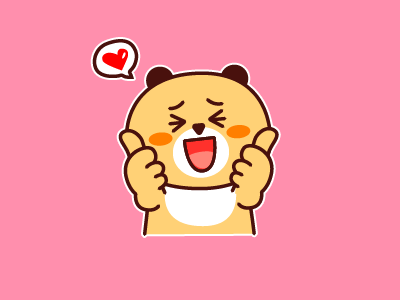 wonderful、awesome bear characterdesign design gif illustration 图标 插图 设计