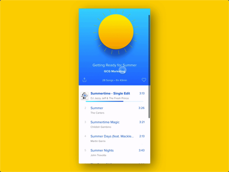 Music Player App adobe xd animation app app design music player ux ui