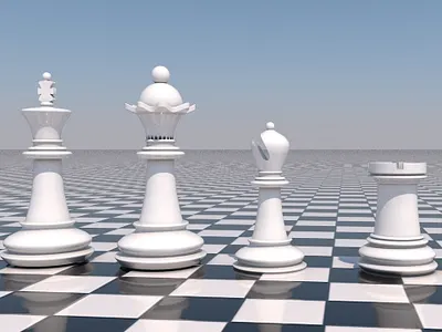 Chess 3d animation design games