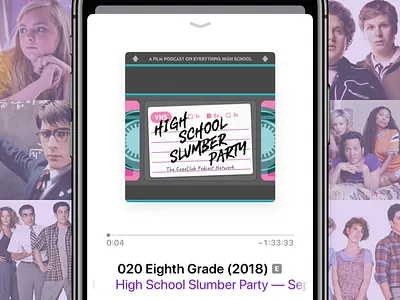 High School Slumber Party icon icon illustration ios movies podcast