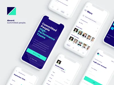 Mobile Web Screens app blue clean companies green home iphone kit mobile people performance responsive screens search teams triangle ui ux web website