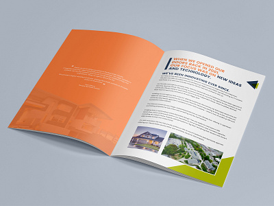 New Ideas And Technology advertise advertisement branding brochure brochure design brochure layout brochure mockup brochure template design illustration typography