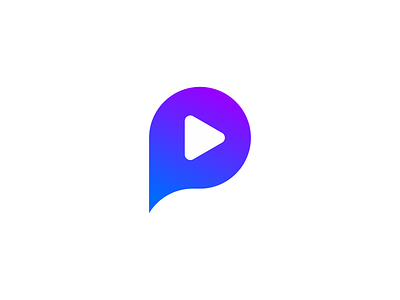 P icon armenia branding flat icon logo p logo play icon play logo