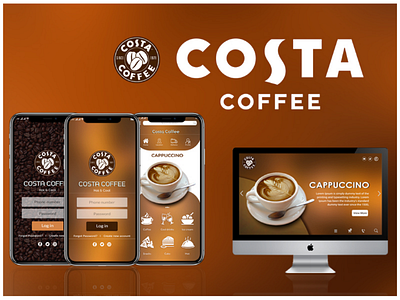 Costa Coffee Ui ui photoshop design costacoffee