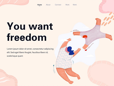 Free package branding design illustrations typography ui ux