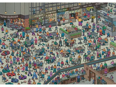 illustration for Aviapark trading center branding charachter charachter design design graphic illustration logo photoshop type typography vector web website