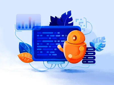 AI Illustration ai brand design branding czyzkowski illustration objectivity web