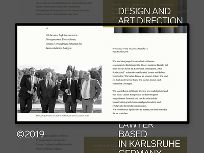Lawyer Firm — Homepage art direction clean editorial grid law firm lawyer layout typography ui design webdesign