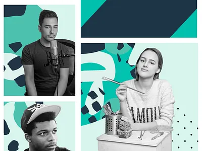 Patreos: For Creators By Creators blockchain blockchain cryptocurrency branding illustration photography ux