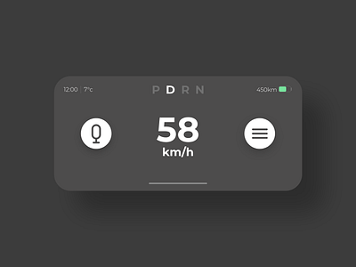 Car Interface - DailyUI - 034 autonomous autopilot car car interface daily dailychallenge dailydesign dailydesignchallenge dailyui dailyui 034 electric car electric vehicle ev experience interaction ui user user interface
