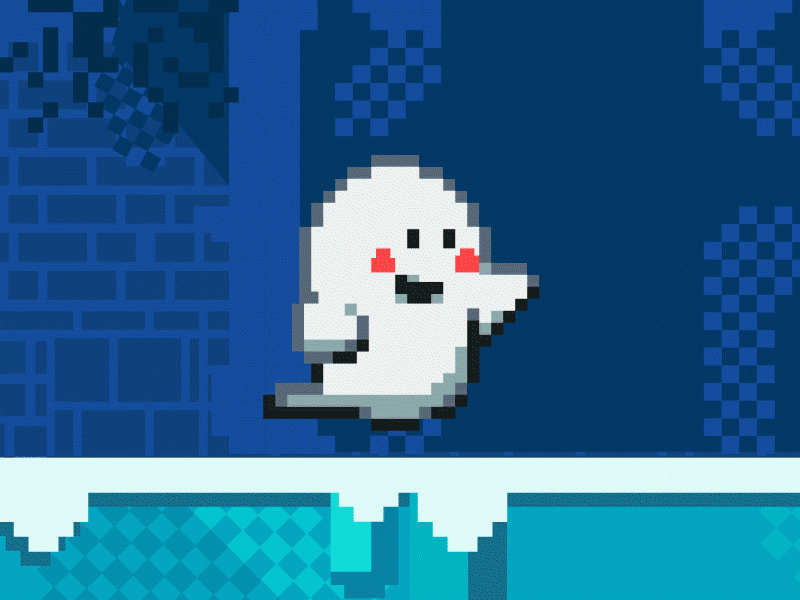 Steri Bro Run Cycle 2d animation 8bit animation arcade bro game ghost nostalgia pixel pixelart platformer runcycle steristumpie