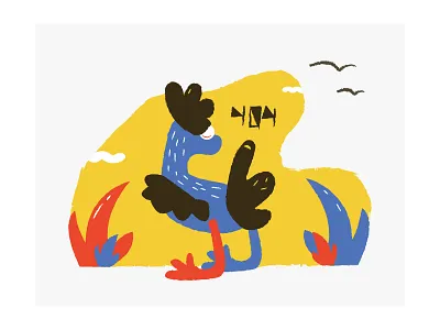 404 Page Illustration 404 404 page chicken design illustration interface