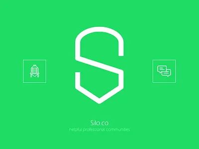 Silo adobe brand branding color design illustration illustrator iran logo minimal silo speech balloon speech bubbles typography vector xd