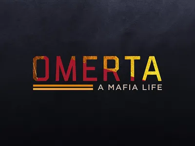 Omerta Mafia Game Logo dark game logo mafia