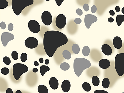 Daily UI 059 Background Pattern. 100 day challenge 100 day ui challenge background background pattern brown cat dailyui dailyui059 design diseño footprint sketch app ui ui ux uidesign uipractice yellow