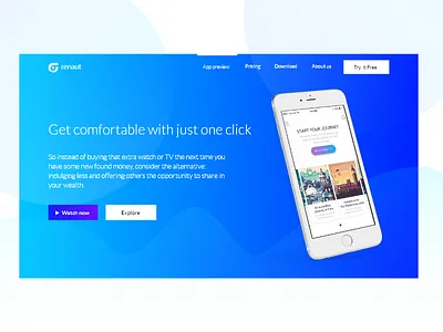 Renaut design illustration logo ui ui designs ux web website