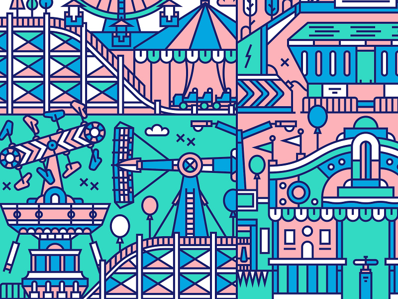 Illustration color exploration illustration wine