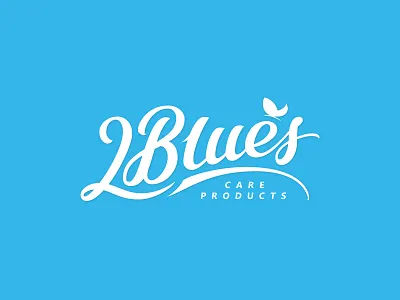 2Blues Lettering Logo handlettering handtype lettering logo logodesign logotype script type typedesign typography vector леттеринг лого