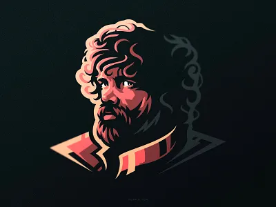 Tyrion artwork branding dlanid fanart game of thrones got illustration imp logo logotype pop art tyrion tyrion lannister vector