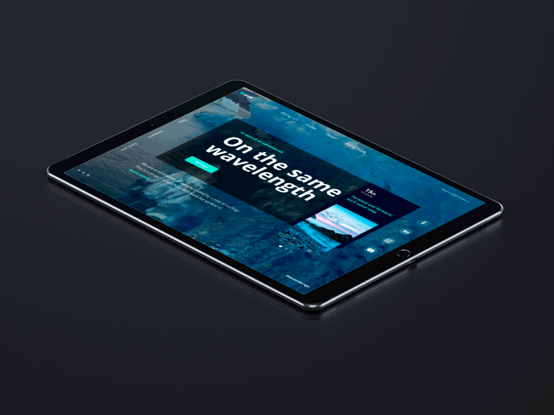 Surfing App after effect animation app art beautiful blue branding clean design flat illustration lancedaile logo minimal type ui ux vector web website