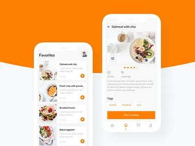 Recipe App app clean costa rica design food food app foodie icon interface iphone minimal mobile recipe recipes sketch ui white