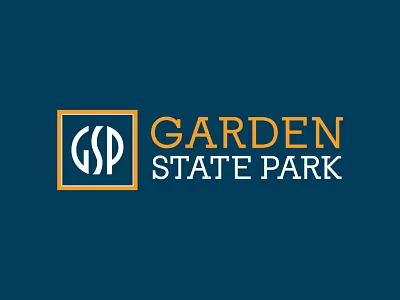 Garden State Park Logo branding design graphic design logo typography vector