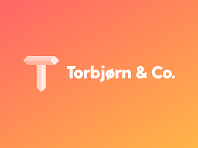 Construction Company Logo - The Daily Logo Challenge - 45 construction construction company daily dailydesign dailylogo dailylogochallenge dailylogodesign geometric gradient logo norway norwegian
