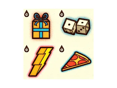 Inktober 28-31 adobe alexei conceptual design digital distress editorial experiment graphic illustration illustrator logo personal progress retro texture vector vella visual work