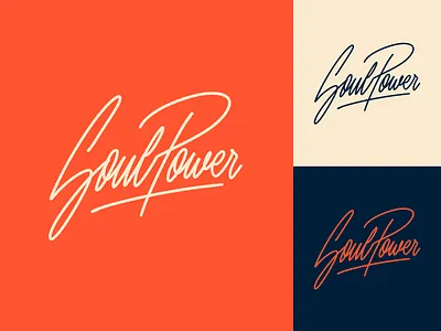 Soul Power - Logo Sketch for Dance Crew branding calligraphy clothing design fashion font free hand lettering identity lettering logo logotype mark packaging script sketches streetwear type typo typography