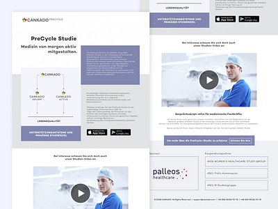 Landing Page For Healthcare Event event branding event website flat healthcare healthcare web landing page landing page design landingpage ui design web webdesign