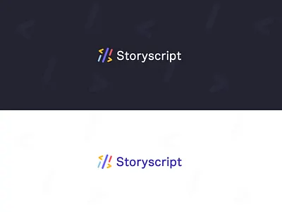 New face of Storyscript </> :) art branding design icon logo logo design logos minimal style type typeface typography