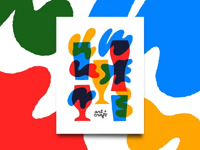 art + craft beer brewery doodle illustration lakes minneapolis overlay poster poster design primary primary colors screenprint script typography