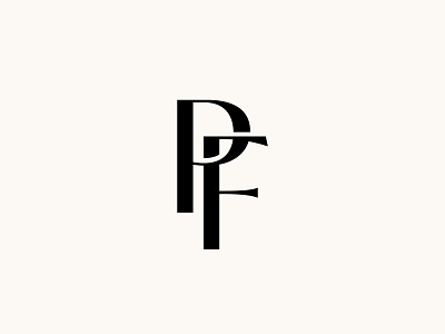love a good monogram black branding design logo mark monogram typography